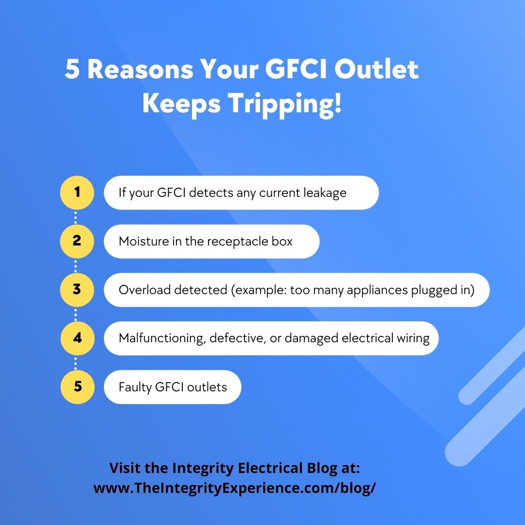 Is my GFCI outlet bad? See 5 reasons GFCI Outlets Can Keep Tripping